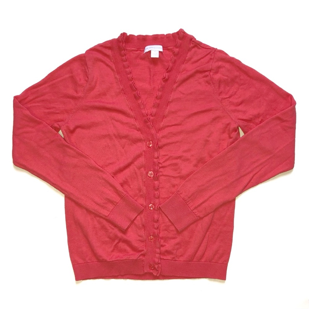 NY&C Cardigan 3 for 15 SALE CLEARANCE Coral Sweater Small-Medium
